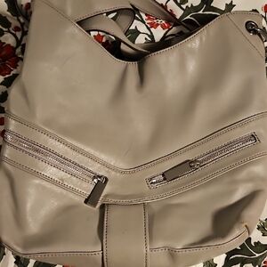 Michael Kors Light Gray Shoulder Bag
